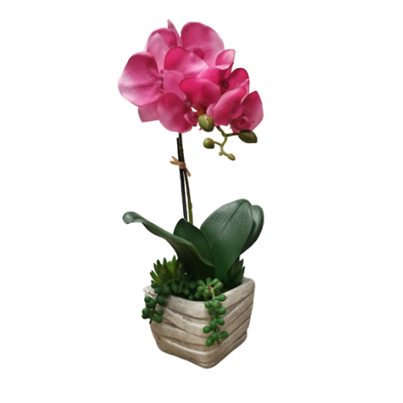 Timeless Pink Orchid Silk