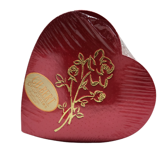 1/4 lb Heart-Shaped Box
