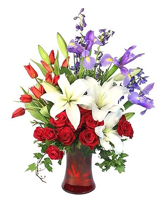 Liberty Bouquet Vase Arrangement