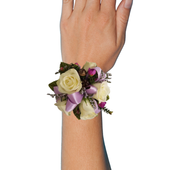 Lavender Elegance Corsage