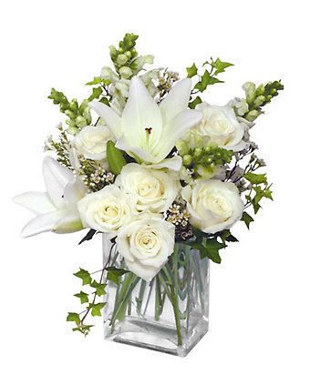 Wonderful White Bouquet of Flowers