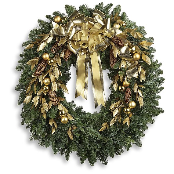 Glitter &amp; Gold Wreath